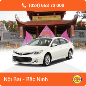 Đặt Taxi Nội Bài đi TP Bắc Ninh