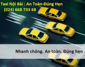 Đặt  Taxi Nội Bài đi Ý Yên Nam Định giá rẻ