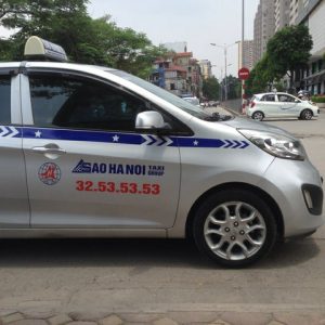 Số Điện Thoại và Bảng Giá Taxi Sao Hà Nội