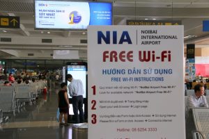 Wifi Miễn phí Tại Sân Bay Nội Bài