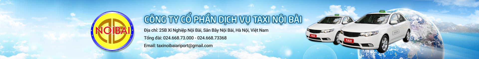 Đặt Taxi Sân Bay Nội Bài